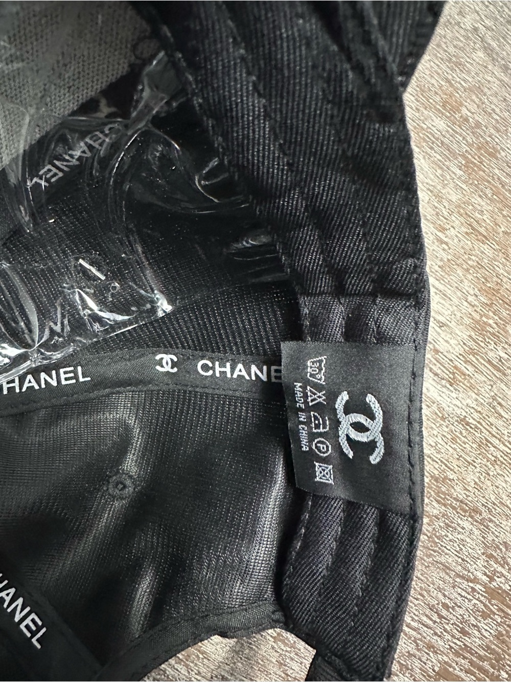 Black Logo Baseball Cap - Picture 7 of 13